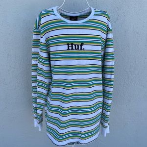 HUF Striped Crewneck Long Sleeve
